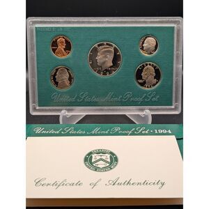 1994 U.S. Mint Proof Set — Green OGP w/ COA